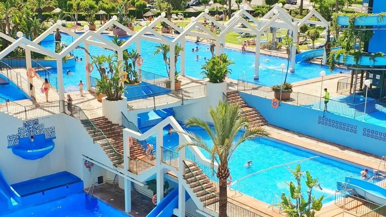 "Vive Benal Beach" Estudio Gran Terraza Y Parque Acuatico 1319 Benalmádena Buitenkant foto