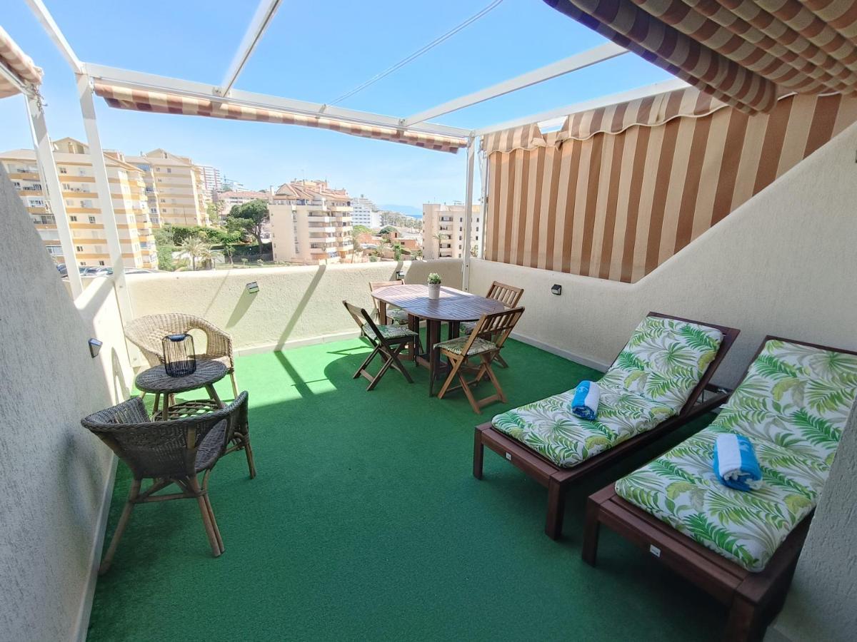 "Vive Benal Beach" Estudio Gran Terraza Y Parque Acuatico 1319 Benalmádena Buitenkant foto